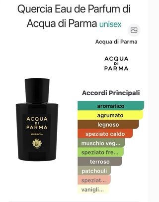 Acqua di Parma Quercia EDP 100ml
