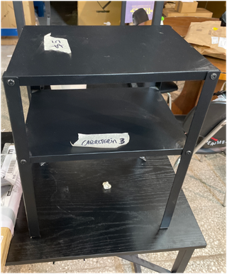 Mesa Auxiliar Ikea Negra