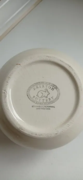 Tetera de cerámica inglesa con renos