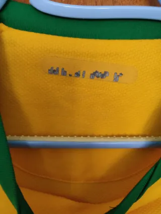 Camiseta vintage Nike Brasil M Manga Larga