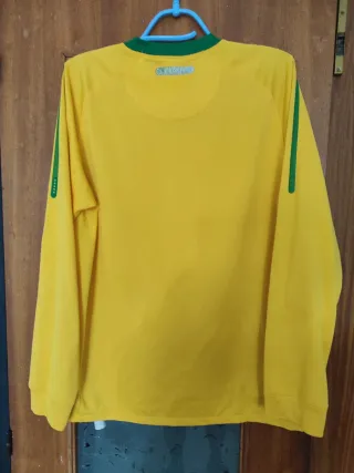 Camiseta vintage Nike Brasil M Manga Larga