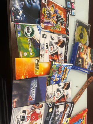 Carcasas y manuales videojuegos PS2, PS1, N64