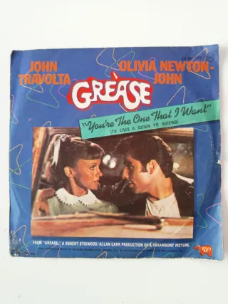 Single GREASE You're The One That I Want 1978