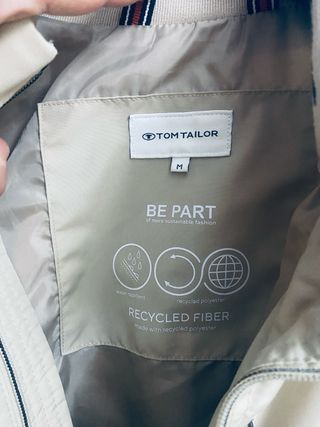Chaqueta Tom Tailor Beige Original