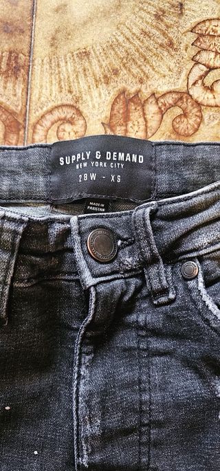 Jeans Supply & Co neri taglia XS