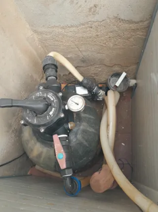 Depuradora de arena y kit instalación 659072934