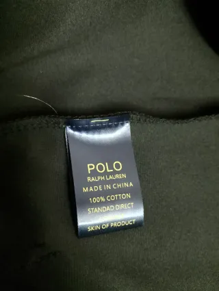 Felpa Polo Ralph Lauren Nera Taglia S