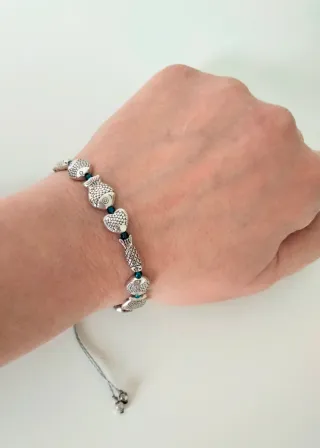 Coppia bracciali linea mare pesci
