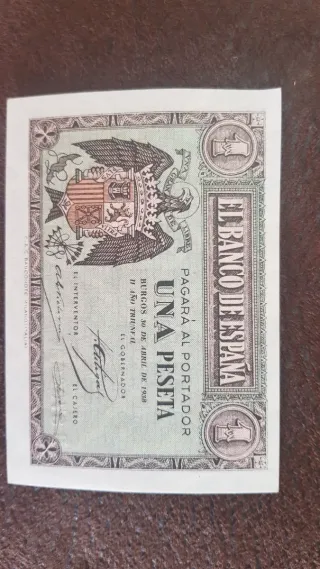 1 Peseta Banco de España 1940