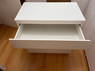 Cajonera IKEA MALM 3 cajones blanca
