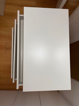 Cajonera IKEA MALM 3 cajones blanca