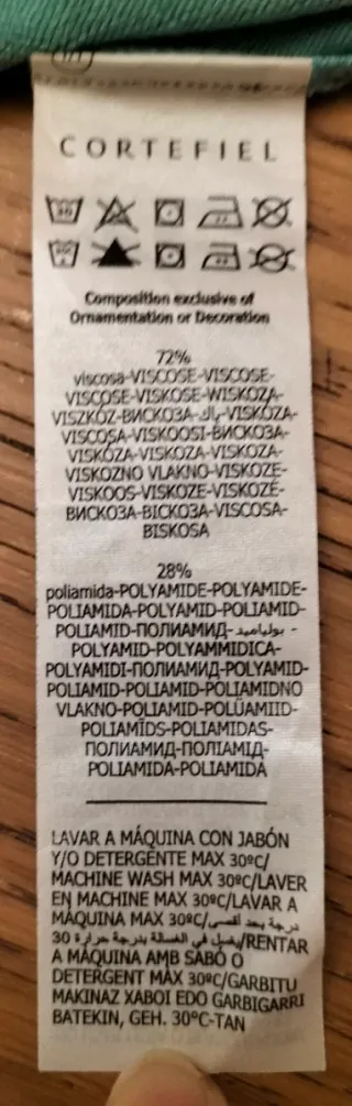 Jersey mujer manga corta