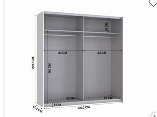 Armario puertas correderas 220x210