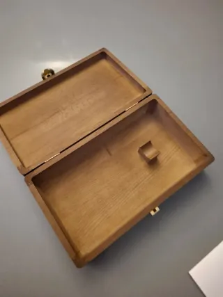 Scatola Berta Legno Porta Bottiglia