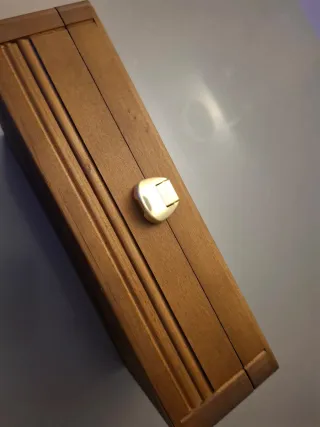 Scatola Berta Legno Porta Bottiglia