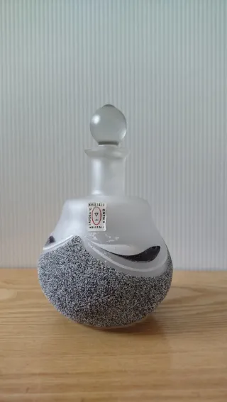 Profumiere vintage cristallo satinato