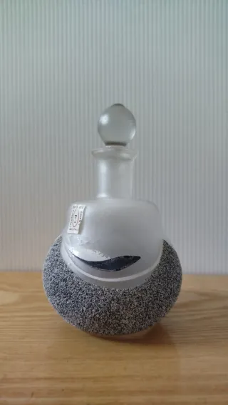 Profumiere vintage cristallo satinato