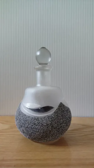 Profumiere vintage cristallo satinato