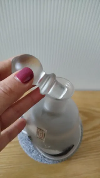 Profumiere vintage cristallo satinato