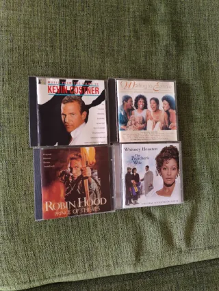 CDs BSO Kevin Costner, Robin Hood, Waiting to Exha