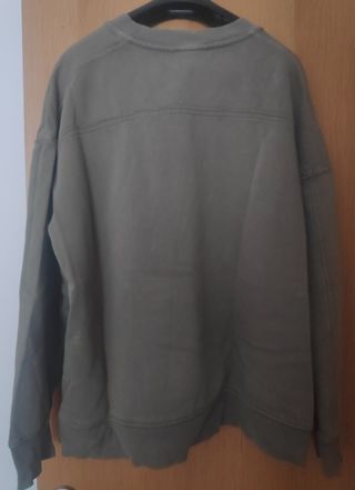 Sudadera Zara Oversize Verde Talla Única