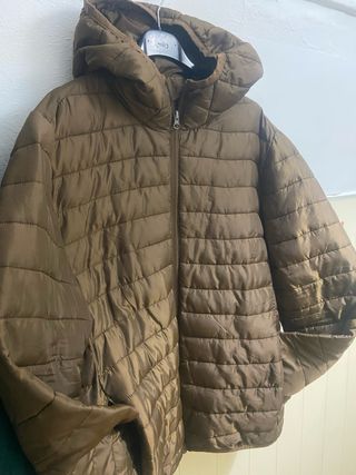 Chaqueta H&M Marrón con Capucha