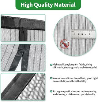 Mosquitera Magnetica para Puerta 60x200cm | Instal