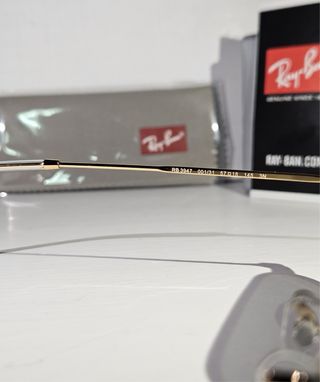 Occhiali Ray-Ban RB3947 Oro e Verdi