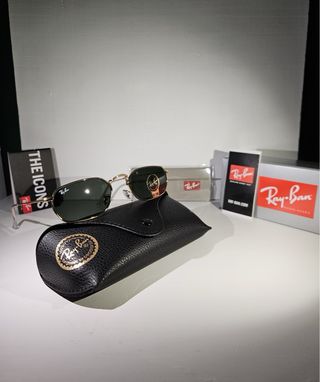 Occhiali Ray-Ban RB3947 Oro e Verdi