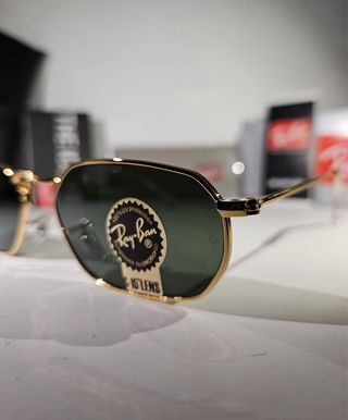 Occhiali Ray-Ban RB3947 Oro e Verdi