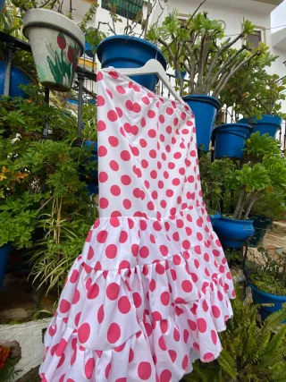 Falda flamenca canastera