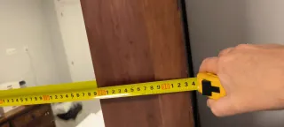 Armario Vintage S.XIX Madera y espejo.