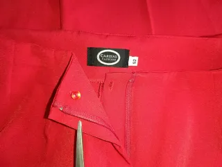 Pantalón recto, 48 cm. cintura