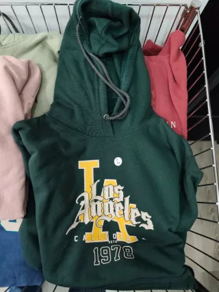 Lote 5 Sudaderas Algodón Estampadas con capucha