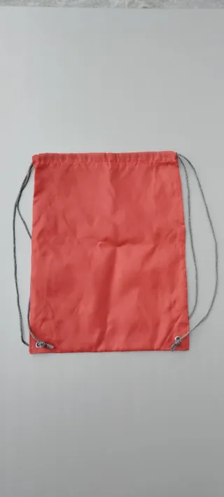 Zaino sacca Fischer rosso con zip