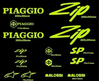 Pegatinas Piaggio Zip SP