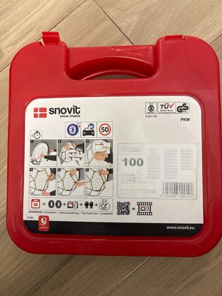 Cadenas para nieve Polarmet 9mm sin usar