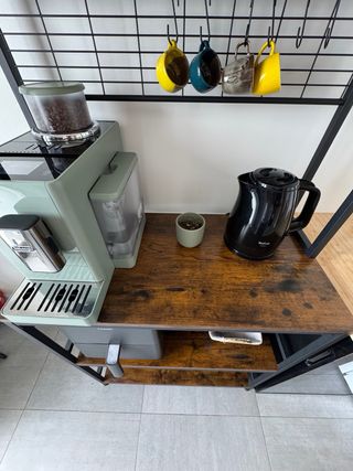 Mueble Cocina Estantería Metálica Madera