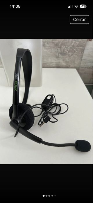 Auricular Xbox 360 con micrófono