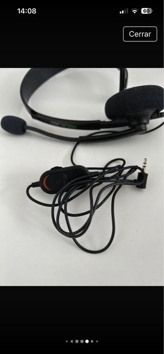 Auricular Xbox 360 con micrófono