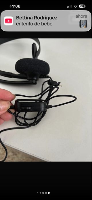 Auricular Xbox 360 con micrófono