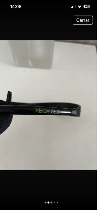 Auricular Xbox 360 con micrófono