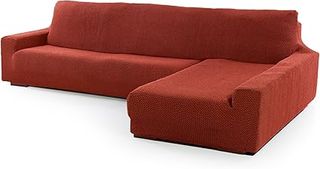 FAVERTI® Funda Super Elástica Chaise Longue Brazo Largo Derecho (Visto de Frente) | Modelo NOVELE | Caldera | Protector de Calid