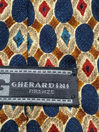 Cravatta uomo fantasia geometrica