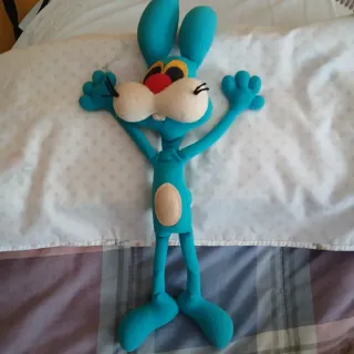 Muñeco Vintage Bugs Bunny Azul