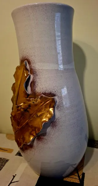 Jarrón de cerámica paraguero 50cm