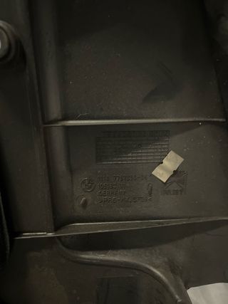 Copertura protezione motore BMW 320d parte dietro