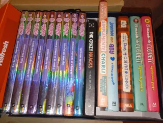 Libros Ratitas, Clodett, Aby, Charli, crazy