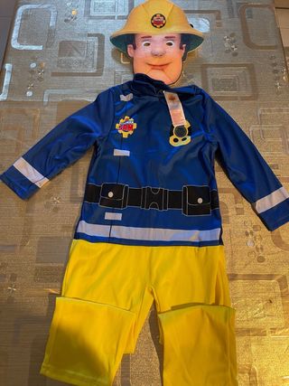 Disfraz Bombero Sam Talla 3/4