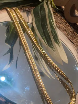 Cadena chapado oro 18k